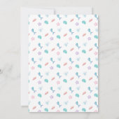 スプラッシュガールズマーメイド誕生日パーティーを作ろう 招待状 (裏面)