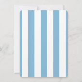 スプラッシュサマープールパーティーガール1st誕生日 招待状 (裏面)