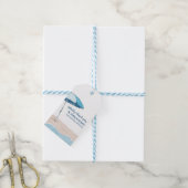 スプラッシュサンキューサマービーチテーマ ギフトタグ (より糸付き)