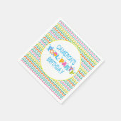 スプラッシュ💦スプラッシュプールパーティー誕生日パーティー スタンダードカクテルナプキン (角)