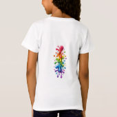 スプラッシュセーフ - キッズ 縦Tシャツ Tシャツ (裏面)