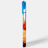 スプラッシュテクスチカラフルャの美学 Case-Mate iPhoneケース (裏面 / 左)