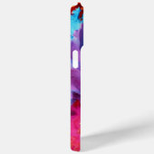 スプラッシュテクスチカラフルャの美学 Case-Mate iPhoneケース (裏面 / 右)