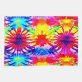 スプラッシュデザインタイダイ キッチンタオル (横)