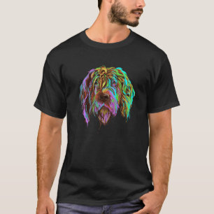 スプラッシュドッグ金髪ポインティンググリフォン Tシャツ