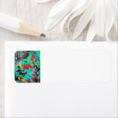 スプラッシュハンド絵を描抽象芸術 ラベル (インサイチュ)