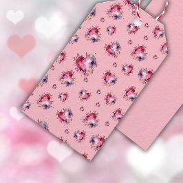 スプラッシュハートバレンタイン ギフトタグ