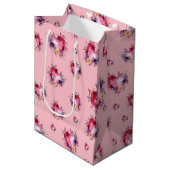 スプラッシュハートバレンタイン ミディアムペーパーバッグ (正面アングル)