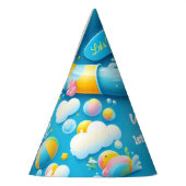 スプラッシュバブル夏ダックフォーム1st誕生日 パーティーハット (左)