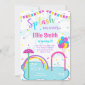 スプラッシュパッドの招待状 招待状 (正面)