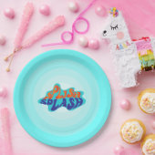 スプラッシュパッド誕生日 ペーパープレート (パーティー)