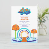 スプラッシュパッド誕生日 招待状 (スタンド正面)