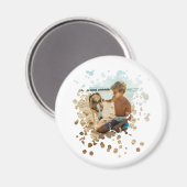 スプラッシュパーソナライズされたアートカスタム マグネット (正面/裏面)