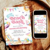 スプラッシュビーチ誕生日パーティー 招待状