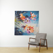 スプラッシュフローラアート タペストリー (インサイチュ(横))