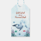 スプラッシュブラウンのマーメイドバッシュありがとう ギフトタグ (裏面)