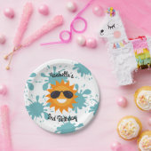 スプラッシュプールのパーティーパーソナライズされたプレート ペーパープレート (パーティー)