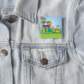 スプラッシュプールのパーティーボタン 缶バッジ (インサイチュ)