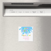 スプラッシュプールパーティーガールサンキューマグネット マグネット (インサイチュ (食洗機))