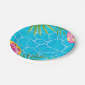 スプラッシュプールパーティーサマースイミングウォーター誕生日 ペーパープレート (アングル)