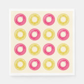 スプラッシュプールパーティーバッシュ誕生日 スタンダードランチョンナプキン (正面)