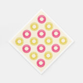 スプラッシュプールパーティーバッシュ誕生日 スタンダードランチョンナプキン (角)