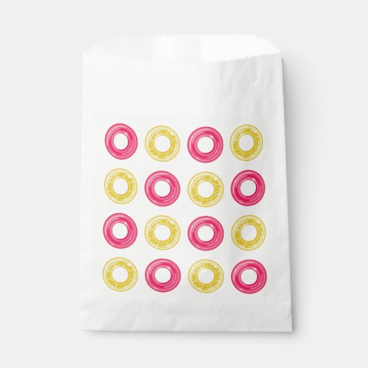 スプラッシュプールパーティーバッシュ誕生日 フェイバーバッグ (正面)