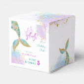 スプラッシュマーメイドの誕生日バッシュ フェイバーボックス (裏面サイド)