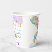 スプラッシュマーメイドの誕生日バッシュ 紙コップ (右)