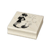 スプラッシュマーメイドウッドアートスタンプを作ろう ラバースタンプ (スタンプ)