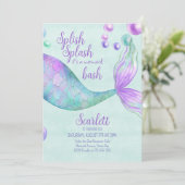 スプラッシュマーメイドバッシュガールズバースデーパーティー 招待状 (スタンド正面)