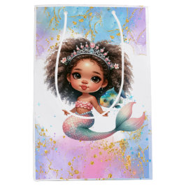 スプラッシュマーメイドパーティープレーン抱き枕 ミディアムペーパーバッグ