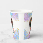 スプラッシュマーメイドパーティープレーン紙カップ 紙コップ (左)
