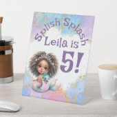 スプラッシュマーメイドパーティーペデスタルサイン 台座サイン (インサイチュ)