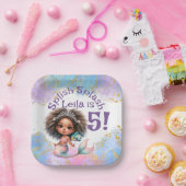 スプラッシュマーメイドパーティー紙プレート ペーパープレート (パーティー)