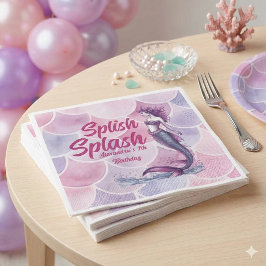 スプラッシュマーメイドプールパーティーの誕生日