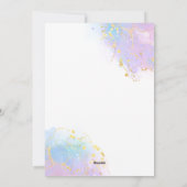 スプラッシュマーメイド誕生日カード シーズンカード (裏面)