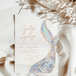 スプラッシュマーメイド誕生日招待状 招待状