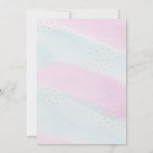 スプラッシュマーメイド誕生日招待状 招待状 (裏面)