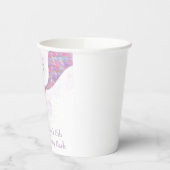 スプラッシュマーメイド誕生日紙カップ 紙コップ (左)