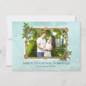 スプラッシュロープス航海のクリスマス写真を撮る シーズンカード (正面)