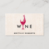 スプラッシュワイン 名刺 (正面)