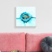 スプラッシュワールド キャンバスプリント (インサイチュ (リビング))