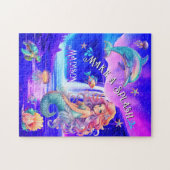 スプラッシュ人魚の魔法の滝を作る ジグソーパズル (横)