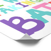 スプラッシュ私はバスルームを取っていた ポスター (角)