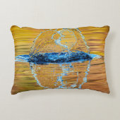 スプラッシュ秋夕べ アクセントクッション (正面)