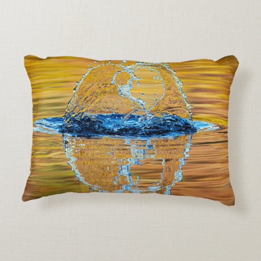 スプラッシュ秋夕べ アクセントクッション (裏面)