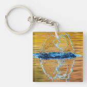 スプラッシュ秋夕べ キーホルダー (正面)