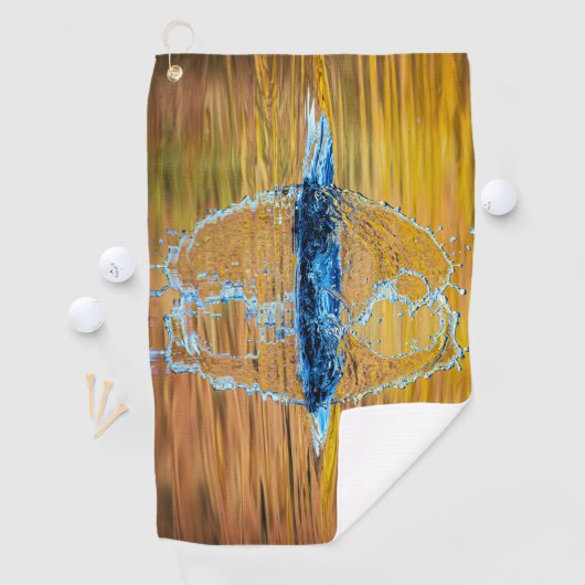 スプラッシュ秋夕べ ゴルフタオル (インサイチュ)