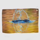 スプラッシュ秋夕べ ゴルフタオル (横)